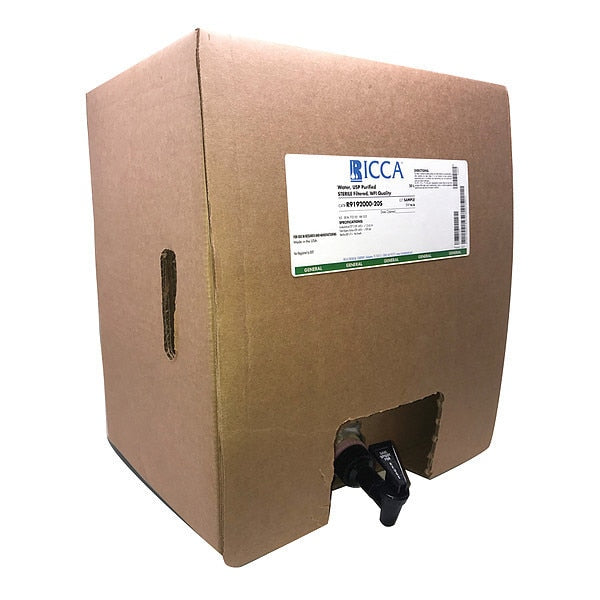 Purified Water, USP Grade, Box