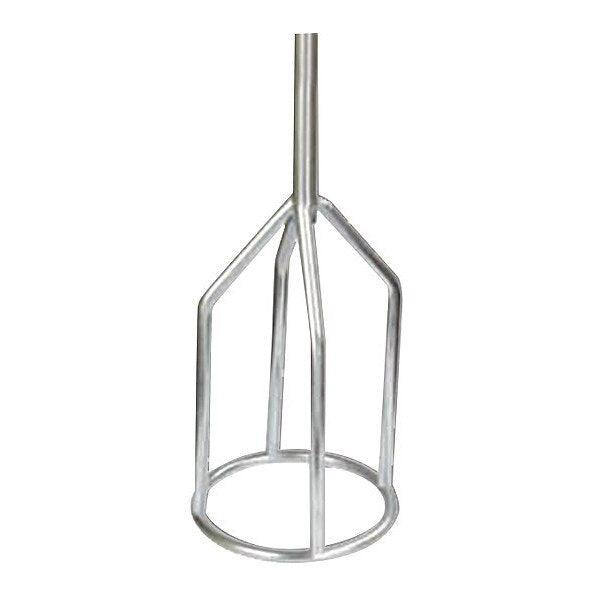Mixing Paddle, With Holes, Silver