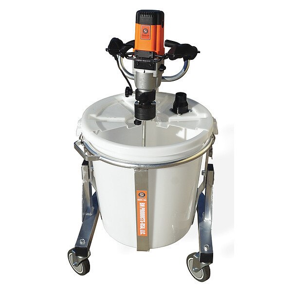 Portable Mixer, 2-13/32 HP, 120V Motor