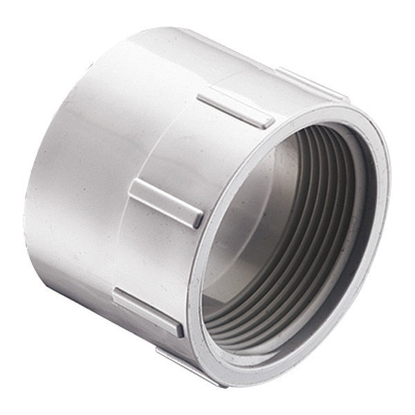 PVC Female Adapter, Socket x FNPT, 4 in Pipe Size