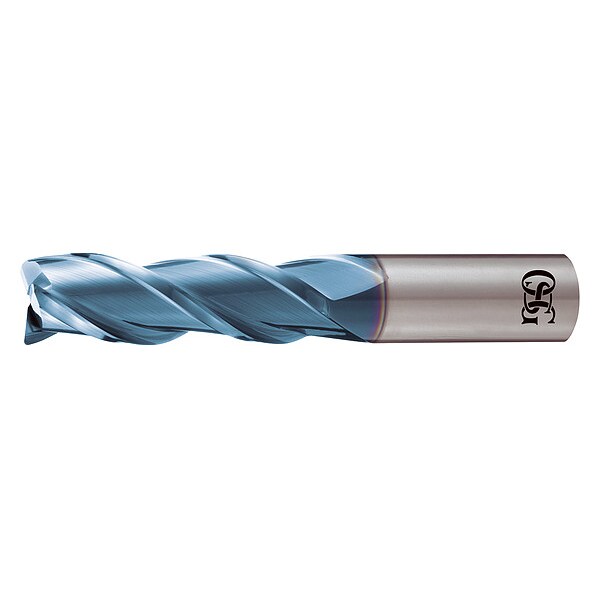 Corner Radius End Mill, 3 Flutes