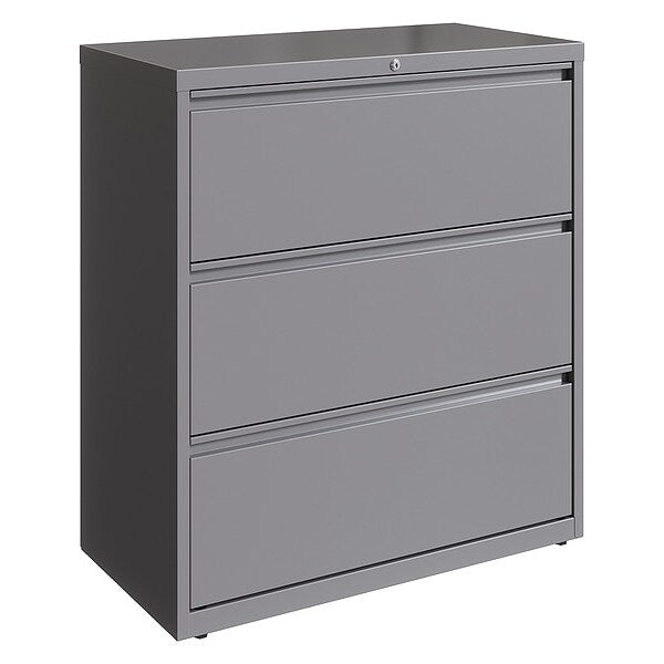 3 Drawer Lateral File Cabinet, Arctic Silver, Legal/Letter