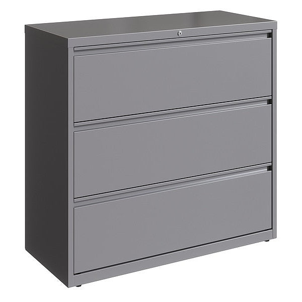 3 Drawer Lateral File Cabinet, Arctic Silver, Legal/Letter