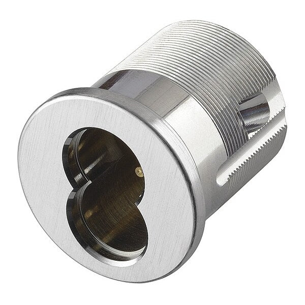 Mortise Cylinder, Satin Chrome Finish