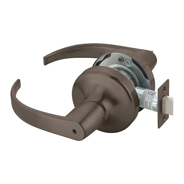 Door Lever Lockset, Mechanical, Privacy