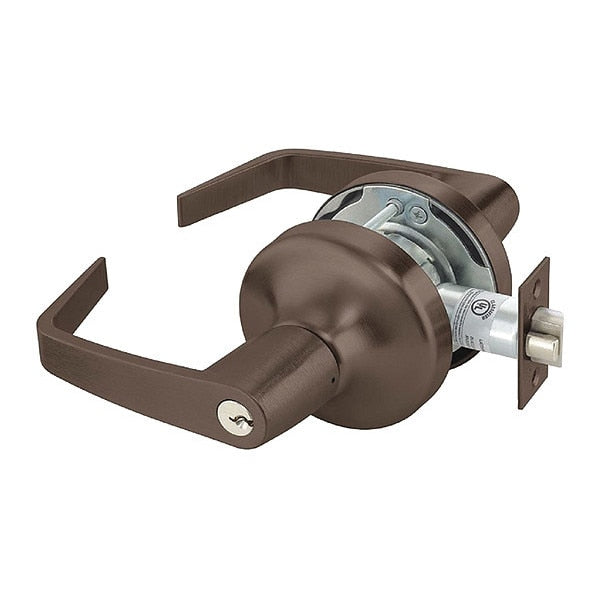 Door Lever Lockset, Mechanical, Entrance