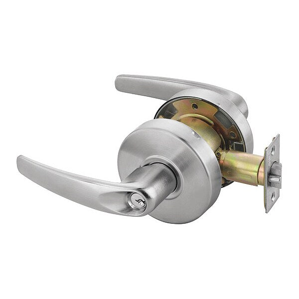 Door Lever Lockset, Mechanical, Storeroom