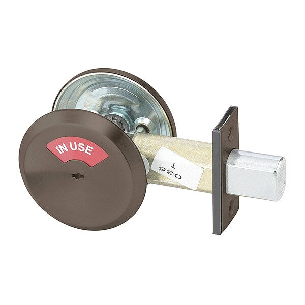 Deadbolt, Cylindrical, Dark Bronze Finish