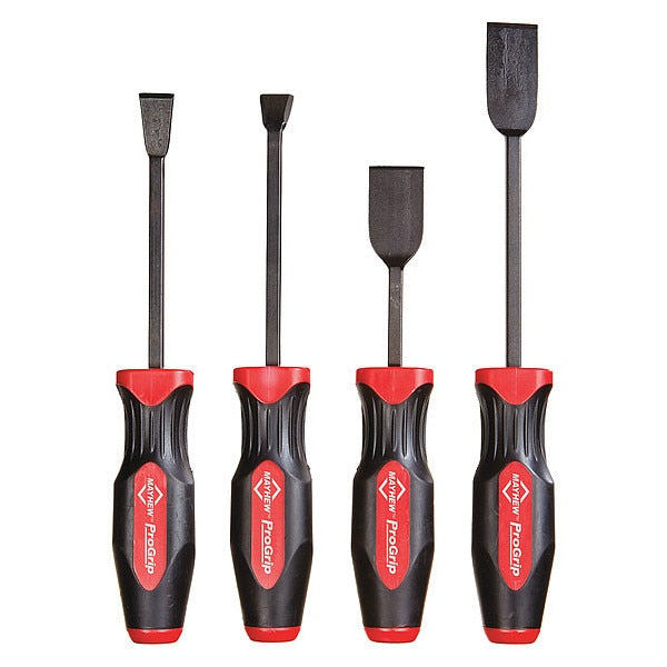 Scraper, Black/Red, 13-5/8
