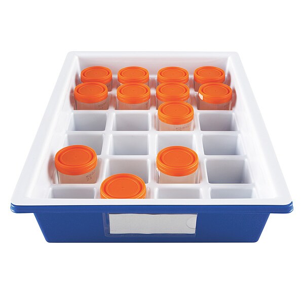 Tray, 24 Slots, 24 Compartments, 3-5/16