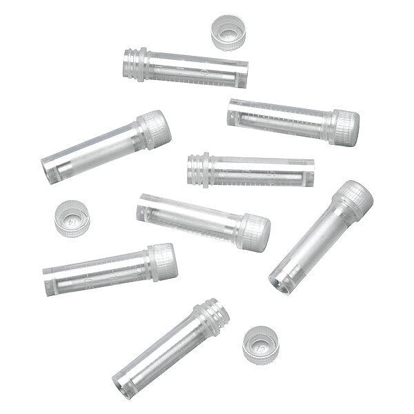 Test Tube, 13.3 mm Dia, 47.1 mm H, PK500