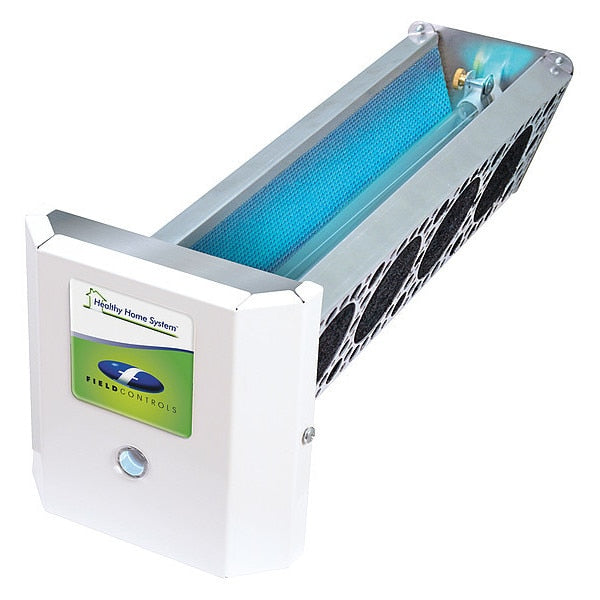 Air Purifier, 120/240V AC, 60Hz, White, 50 W