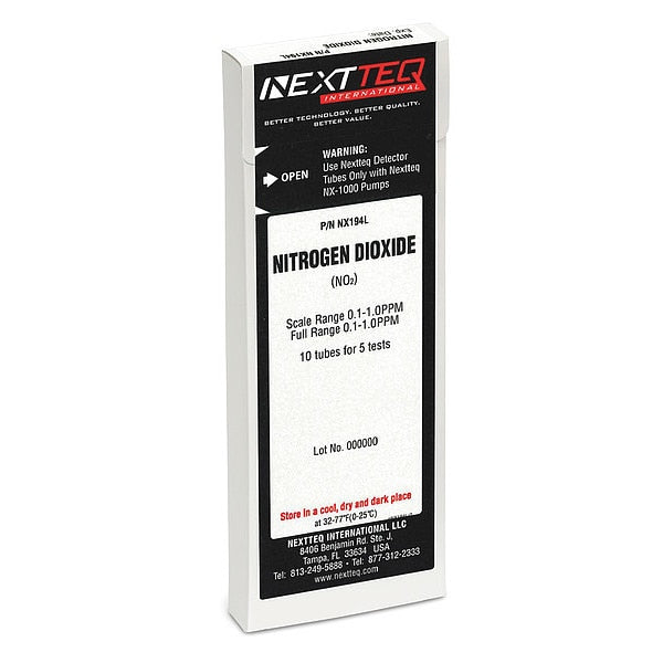Detector Tube, For Nitrogen Dioxide