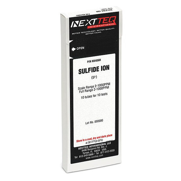 Detector Tube, For Sulfide Ion, Glass