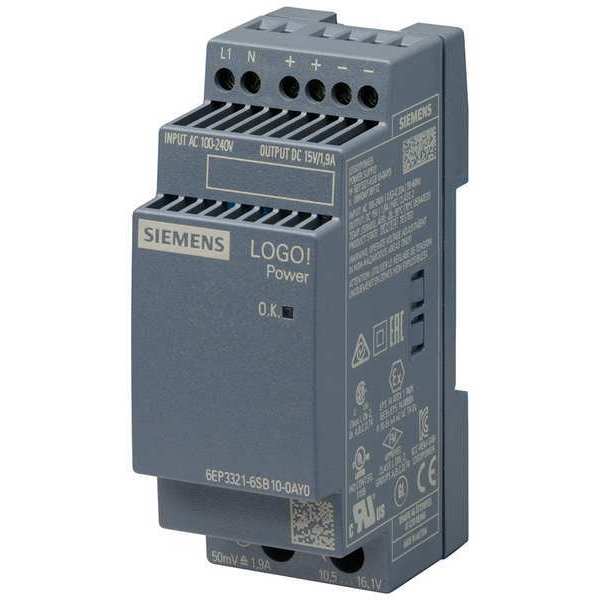 LOGOPOWER 15 V / 1.9 A Stabilized power