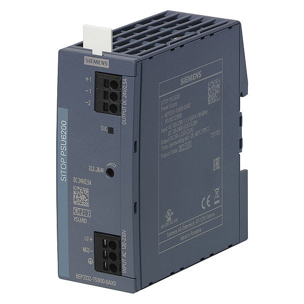 SITOP PSU6200 24 V/2.5 A Stabilized powe