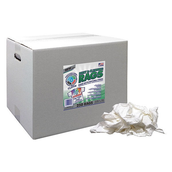 Dry Wipe, White, Wood Pulp, 100 Wipes, 13 1/2 in x 15 in