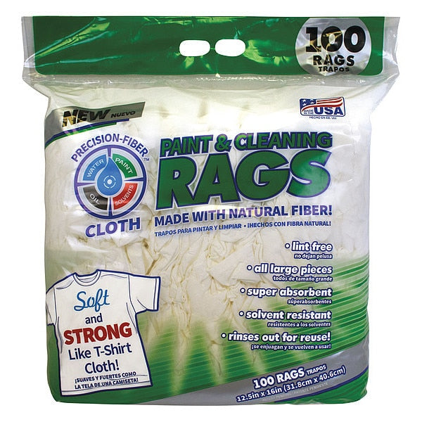 Dry Wipe, White, Wood Pulp, 250 Wipes, 13 1/2 in x 15 in
