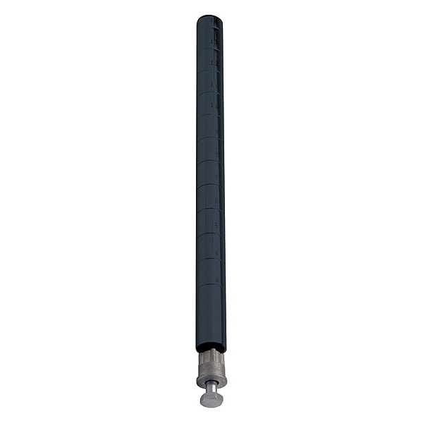 Wire Shlf Pst, 34 inx1 in, Quick-Adjust