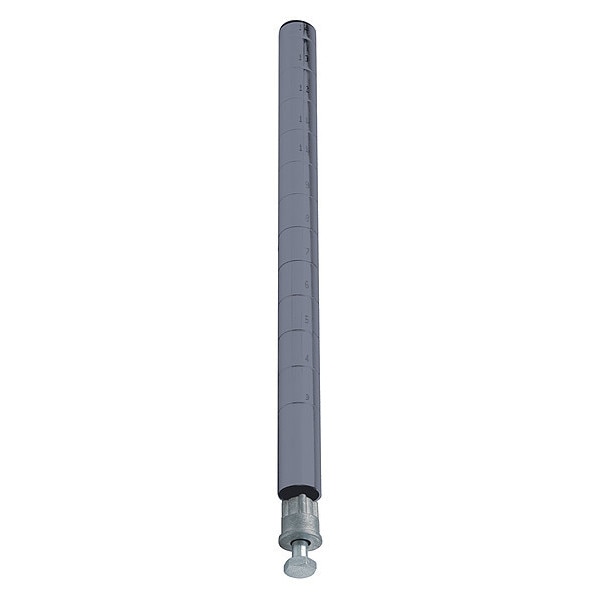 Wire Shlf Pst, 14 inx1 in, Quick-Adjust