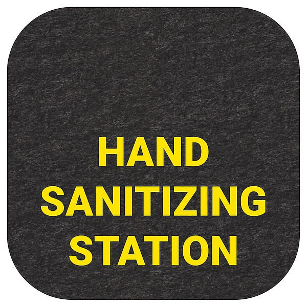 Hand Sanitizing Station Floor Mark, PK10