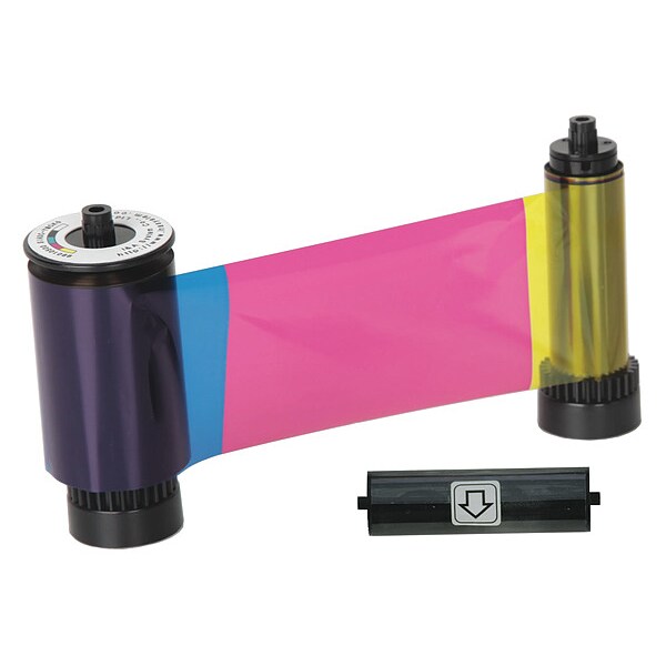 ID Card Printer Ribbon, Full Color, YMCKO