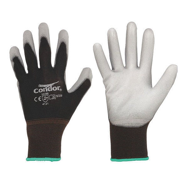 Coated Gloves, Nylon, 3XL, PR