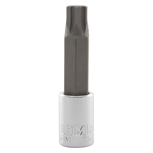 10 mm Tip, Socket Bit, Metric 3/8 in Drive