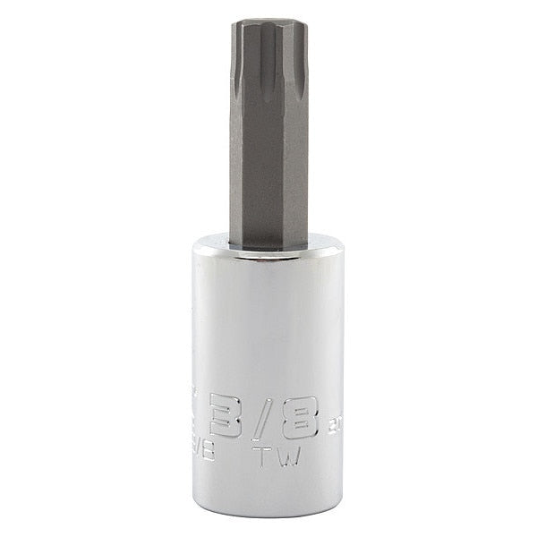3/8 in Tip, Socket Bit, SAE 1/2 in Drive