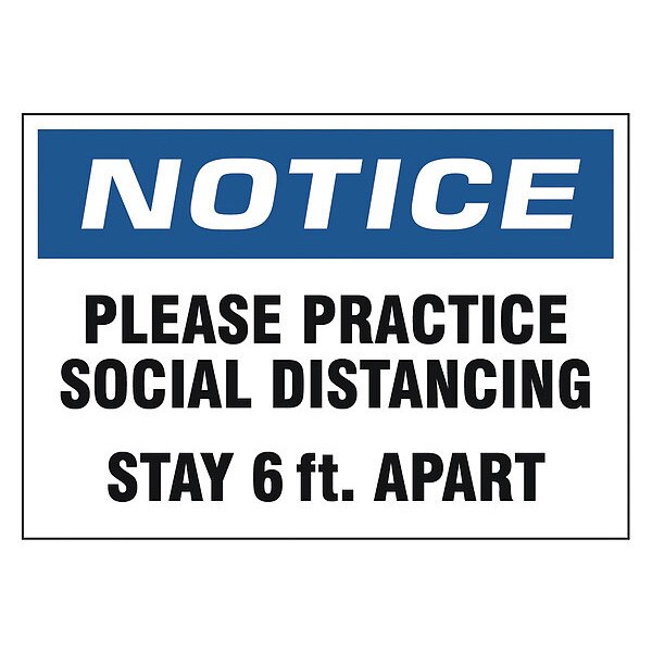 Adhesive Safety Sign, N505-710-V