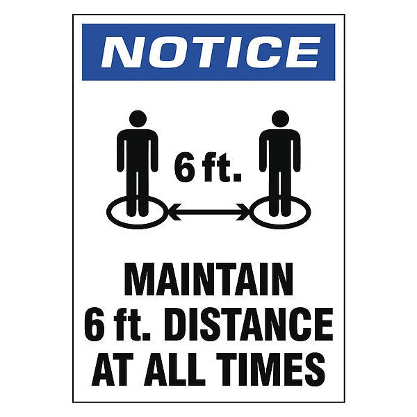 Adhesive Safety Sign, N503-107-V