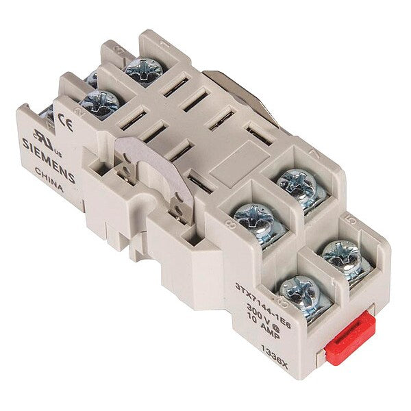 Relay Socket, Screw Clamp, 8 Pins