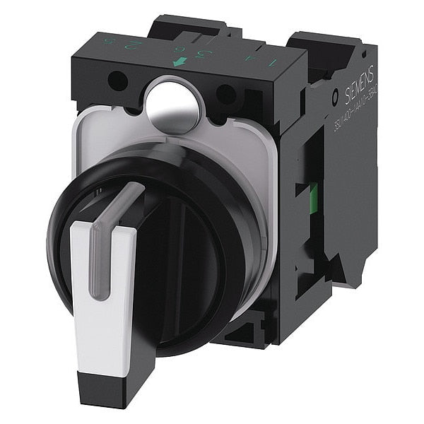 Selector switch, illuminable, 22 mm, rou