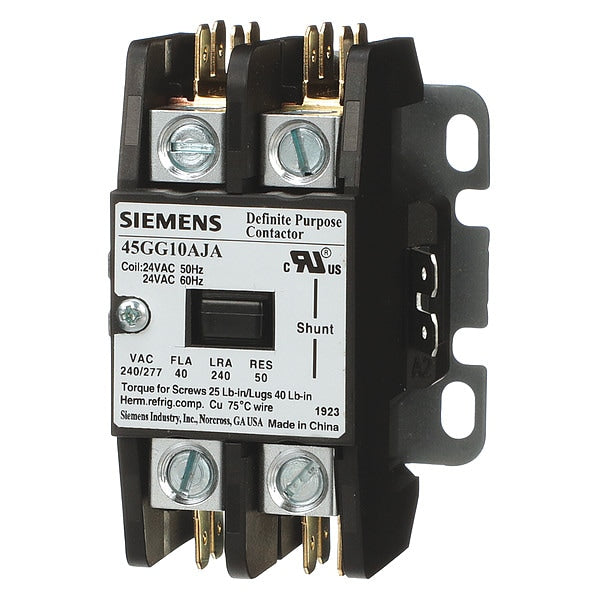 DefPurposeMagContactor, 240/277VAC, 1P, 40A