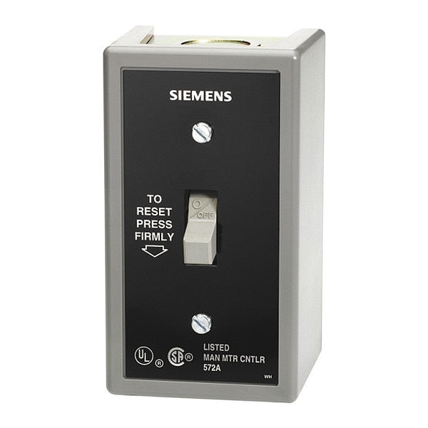 Manual Motor Starter, 1 NEMA Rating, 2 Poles