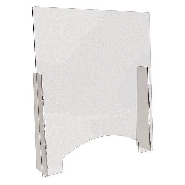 Sneeze Guard, Acrylic, Clear, PK2