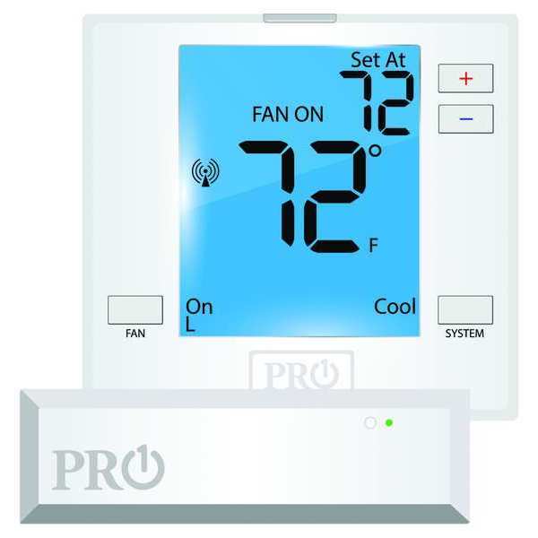 Low Voltage Thermostat, 2 H 1 C, Hardwired/Battery, 24VAC