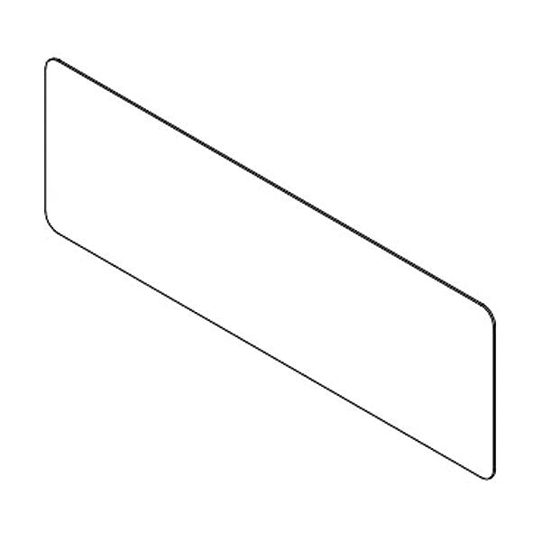 Plastic Dividers w/Round Corners, PK6