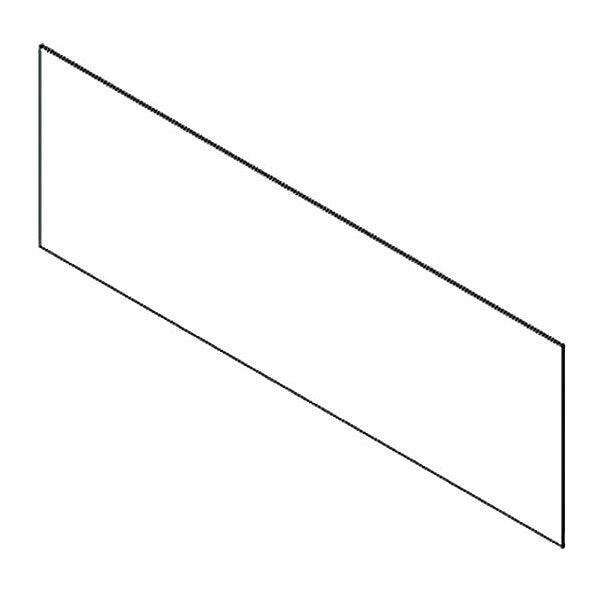 Plastic Dividers w/Square Corners, PK6