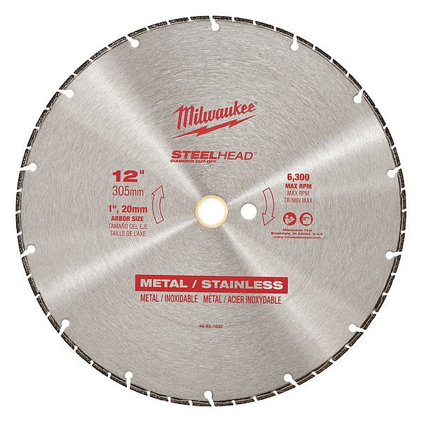 12 in. STEELHEAD Diamond Cut-Off Wheel