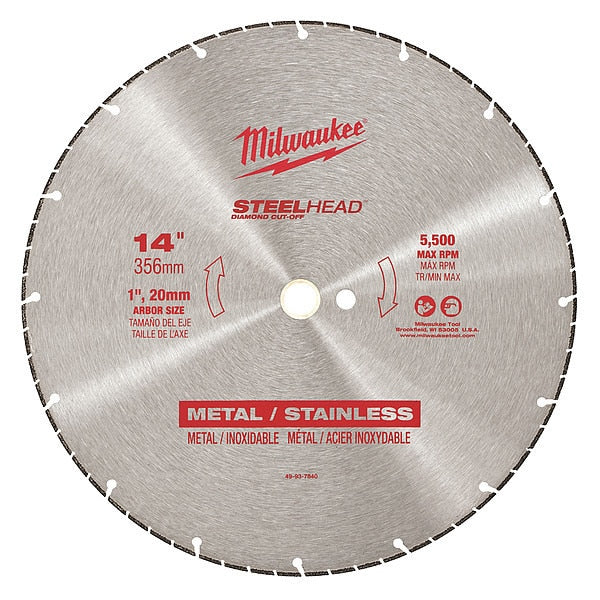 14 in. STEELHEAD Diamond Cut-Off Wheel