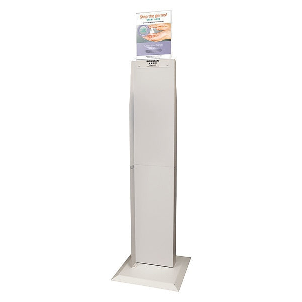 Hand Sanitizer Floor Stand, 65 5/8