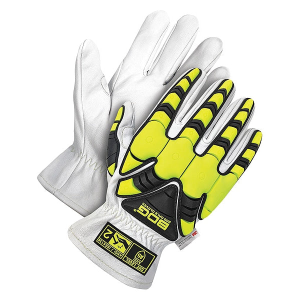 Goatskin Cut Resistant Driver w/ Backhand Protection, Size X2L