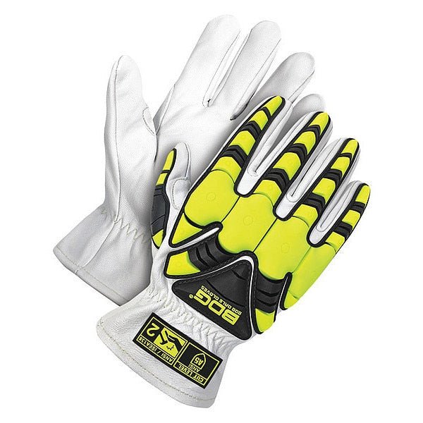 Goatskin Cut Resistant Driver w/ Backhand Protection, Shrink Wrapped, Size S