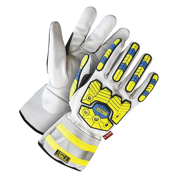 Goatskin Gauntlet Back Protection FR120 Thins & Cut Liner, Size L