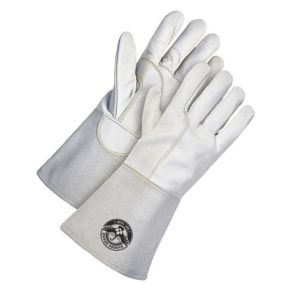 Gander TIG Welding Glove Grain White Goatskin, Size X2L