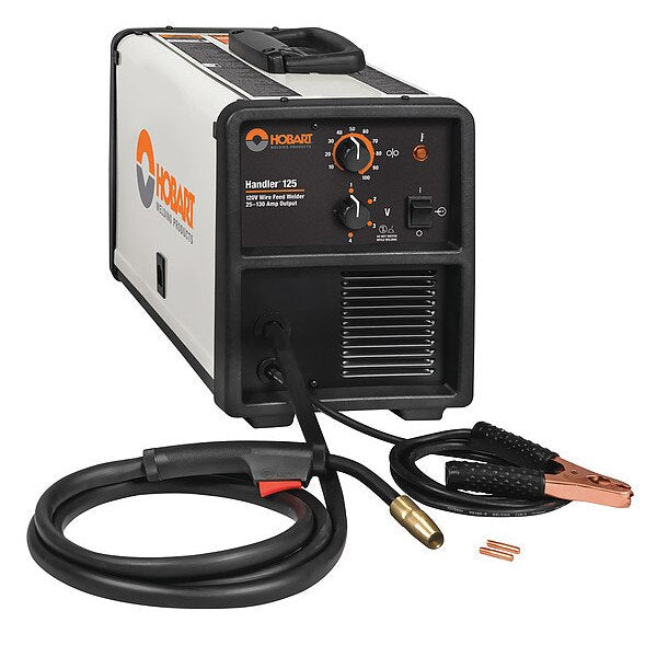MIG Welder, Handler(R), 1, 120V AC, 25 to 130A DC, 25 %