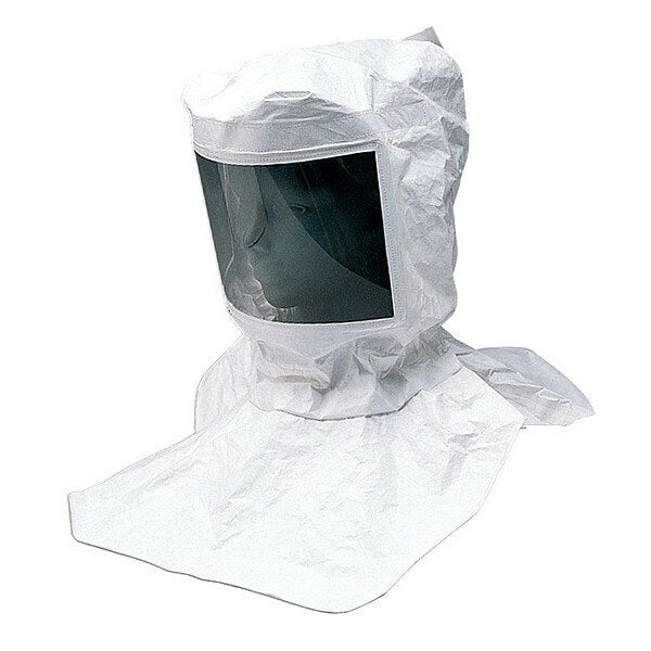 Hood, Universal, White, For Mfr. No. 9933, Suspension: Disposable One-Piece, Adjustable
