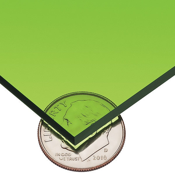 Green Cast Acrylic Sheet Stock 48