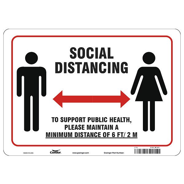 Social Distancing Sign, 14
